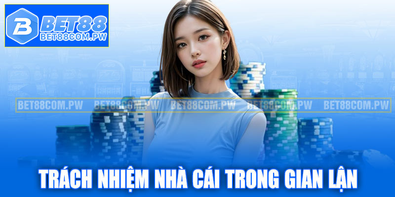 Quy định về gian lận và trách nhiệm nhà cái Bet88