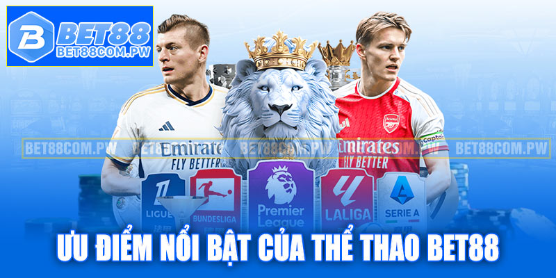 Những ưu điểm nổi bật của chuyên mục thể thao Bet88