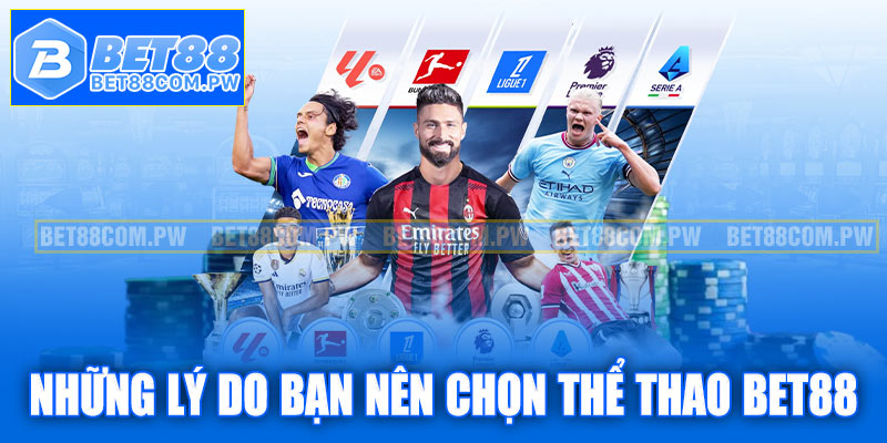 Những lý do bạn nên chọn thể thao Bet88