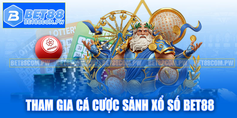 Hướng dẫn tham gia cá cược sảnh xổ số Bet88